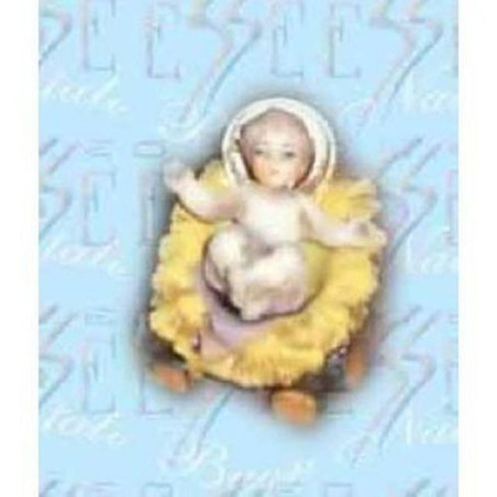 GESU' BAMBINO RESINA EAN 8027501294396 INGROSSO PERSONAGGI PER IL PRESEPE E ANIMALI
