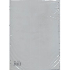 INGROSSO CARTOLERIA SEPARATORI RECORD RA4 1-12 8004972270364 INGROSSO RACCOGLITORI RICAMBI BUSTE TRASPARENTI