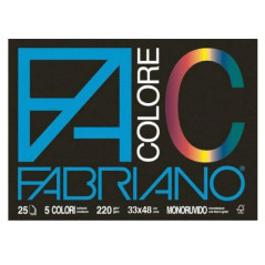 INGROSSO CARTOLERIA BLOCCO FABRIANOCOLORE 33X48 8001348161448 INGROSSO QUADERNI ALBUM BRISTOL ALBUM DA DISEGNO