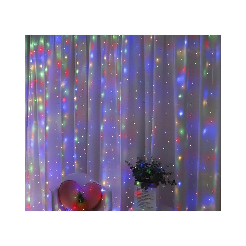 TENDA LUMINOSA 3MT H80CM MULTICOLOR EAN 8012414999827 INGROSSO LUCI NATALIZIE TENDA LUMINOSA 3MT H80CM MULTICOLOR EAN 8012414999827 INGROSSO LUCI NATALIZIE