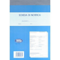 INGROSSO CARTOLERIA SCHEDE DI NOTIFICA SEMPLI 8010013004812 INGROSSO AGENDE DIARI SCHEDE MODULI E SCHEDE