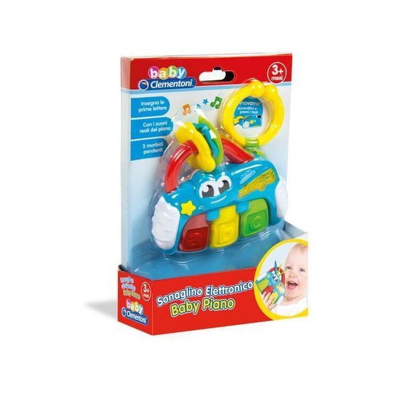 SONAGLINO ELETTRONICO BABY PIANOLA EAN 8005125172214 INGROSSO BABY CLEMENTONI