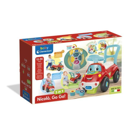 NICOLO' GO GO 3 IN 1 17747 EAN 8005125177479 INGROSSO BABY CLEMENTONI