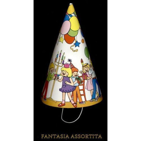 INGROSSO FESTA E PARTY CAPPELLINI CARTA C.12 MADE IN CHINA - HS CODE: 95059000 8026196903484 INGROSSO ARTICOLI FESTE