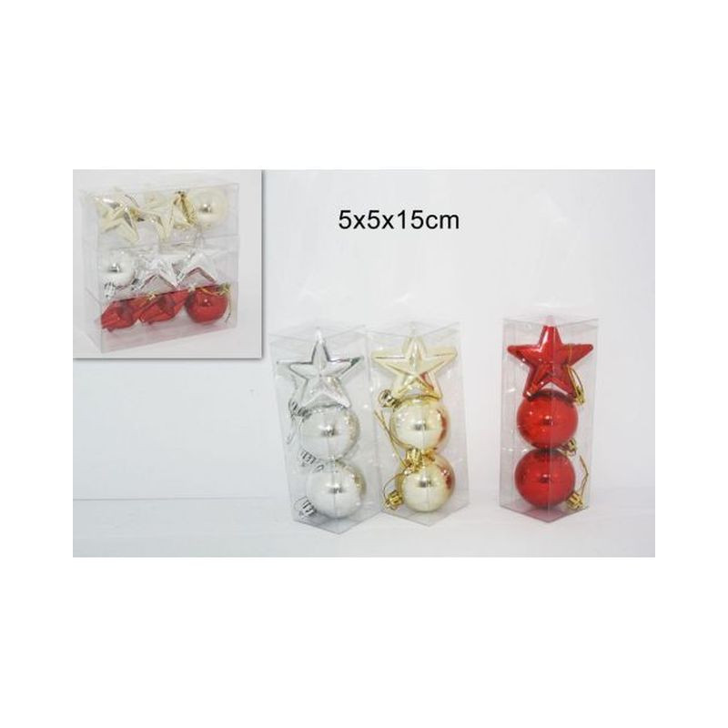 PALLINE NATALIZIE C/STELLA ASS EAN 8033113160608 INGROSSO PALLINE DI NATALE E PUNTALI PALLINE NATALIZIE C/STELLA ASS EAN 8033113160608 INGROSSO PALLINE DI NATALE E PUNTALI