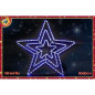DEC STELLA C/108 LED LILLA PROG EAN 8015361661151 INGROSSO LUCI NATALIZIE