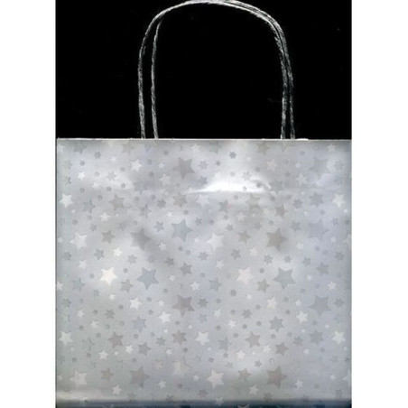 SHOPPER 24X31 MINI STARS EAN 8004839449261 INGROSSO SACCHETTI E SHOPPER REGALO