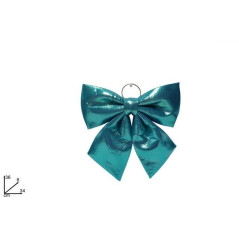 INGROSSO ARTICOLI NATALIZI FIOCCO METALLIZZATO TIFFANY 34CM 8053482207148 INGROSSO ADDOBBI ALBERO NATALE