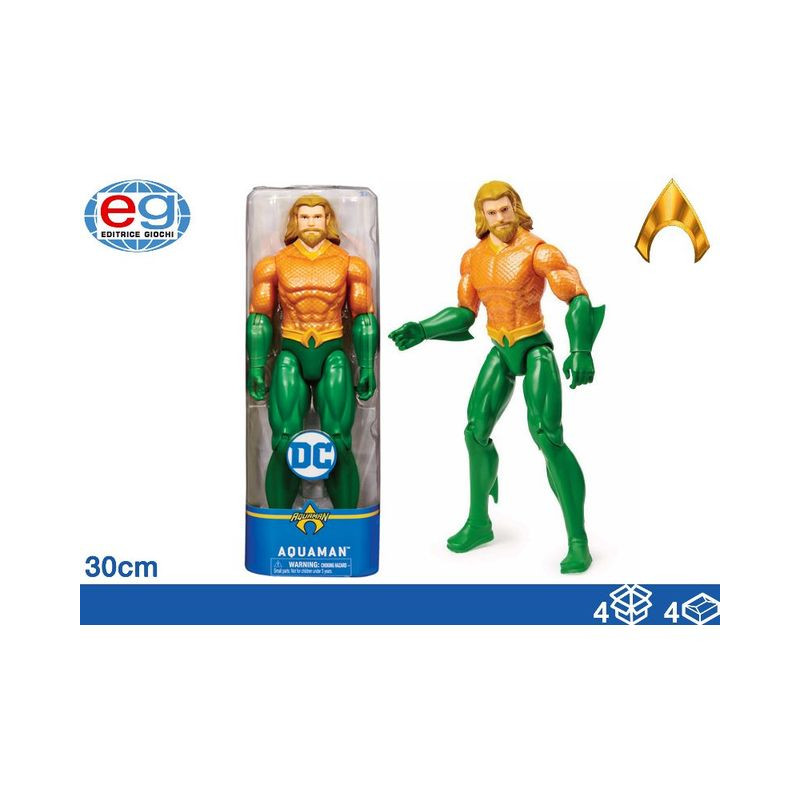 AQUAMAN PERSONAGGIO CM.30 EAN 0778988307946 INGROSSO PERSONAGGI SUPEREROI MARVEL