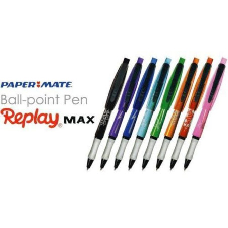 INGROSSO CARTOLERIA BLISTER 1 REPLAY MAXI NERA 12 8008285297148 INGROSSO PENNE REFIL MARCATORI EVIDENZIATORI