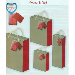 INGROSSO CARTOLERIA SHOPPER AVANA RED BOTTIGLIA 8009572076453 INGROSSO ARITCOLI PER CONFEZIONI SACCHETTI E SHOPPER REGALO
