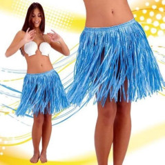 INGROSSO HAWAII GONNA RAFIA HAWAII CM.45 BLU 8004761046620 INGROSSO ARTICOLI PER FESTE HAWAII ACCESSORI