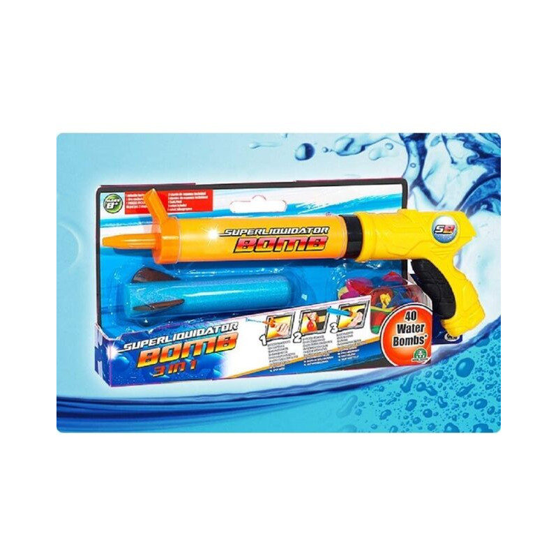 WATER BOMB PISTOLA SMALL C/40 GAVETTONI EAN 8027638021605 INGROSSO PISTOLE ACQUA E SPRUZZATORI