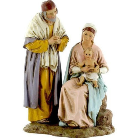 INGROSSO ARTICOLI NATALIZI NATIVITA' CON PASTORI BASE RESINA CM 16 8020052288654 INGROSSO PRESEPE E ACCESSORI