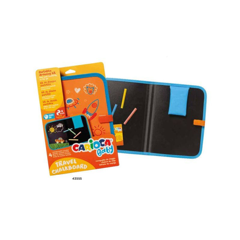 CARIOCA KIT DA DISEGNO PORTATILE COL. AS EAN 8003511435554 INGROSSO COLORI PER BABY