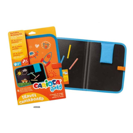 CARIOCA KIT DA DISEGNO PORTATILE COL. AS EAN 8003511435554 INGROSSO COLORI PER BABY