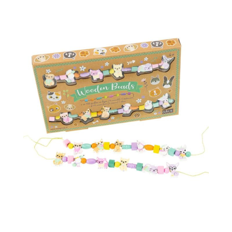 PERLINE IN LEGNO SET CUCCIOLI EAN 8056779870254 INGROSSO GIOCATTOLI PER BAMBINE PERLINE IN LEGNO SET CUCCIOLI EAN 8056779870254 INGROSSO GIOCATTOLI PER BAMBINE