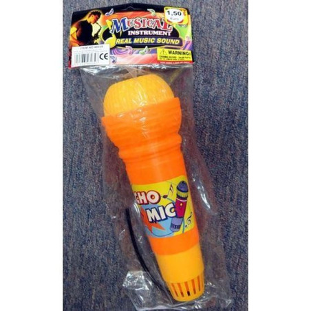 INGROSSO STRUMENTI MUSICALI MICROFONO L.25CM 24 +3ANNI 8010362398662 INGROSSO GIOCHI STRUMENTI MUSICA