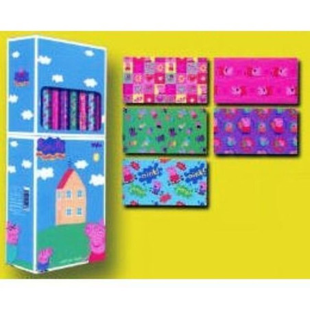 INGROSSO CARTOLERIA CARTA REGALO ROTOLO 70X200 PEPPA PIG 8436020251542 INGROSSO ARITCOLI PER CONFEZIONI