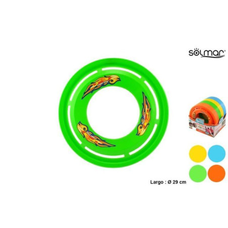 INGROSSO DISCO VOLANTE FUOCO XL D.29CM. SURT. ESP 8430373031189 INGROSSO ARTICOLI ESTIVI GIOCHI MARE