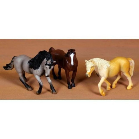 INGROSSO ARTICOLI NATALIZI CAVALLO IN PLASTICA H5 CM (3 MOD ASS) 8018623862051 INGROSSO PRESEPE E ACCESSORI