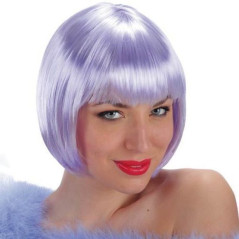 INGROSSO CARNEVALE PARRUCCA LOVELY LILLA IN BUSTA 8004761024314 INGROSSO ARTICOLI CARNEVALE PARRUCCHE E BARBE DI CARNEVALE