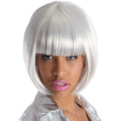INGROSSO CARNEVALE PARRUCCA LOVELY GRIGIA IN BUSTA 8004761024376 INGROSSO ARTICOLI CARNEVALE PARRUCCHE E BARBE DI CARNEVALE
