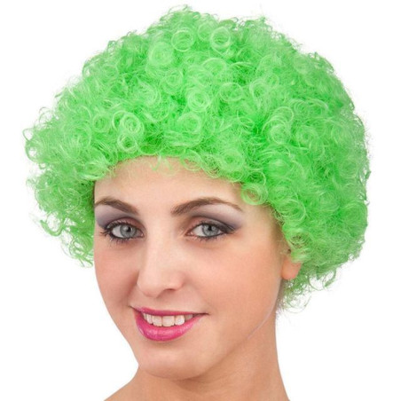 INGROSSO CARNEVALE PARRUCCA RICCIOLINA VERDE 8004761024949 INGROSSO ARTICOLI CARNEVALE PARRUCCHE E BARBE DI CARNEVALE