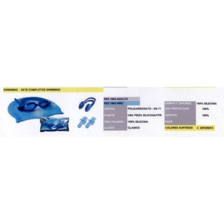 INGROSSO ARTICOLI MARE OCCHIALINI NUOTO KIDS + BORSA 8435280319658 INGROSSO MASCHERE SUB OCCHIALINI BOCCAGLI