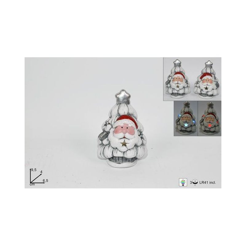 ALBERO BABBO NATALE C/LUCE EAN 8033113485046 INGROSSO ALBERI DI NATALE