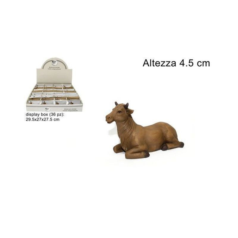 BUE 12CM EAN 8033113173271 INGROSSO PERSONAGGI PER IL PRESEPE E ANIMALI
