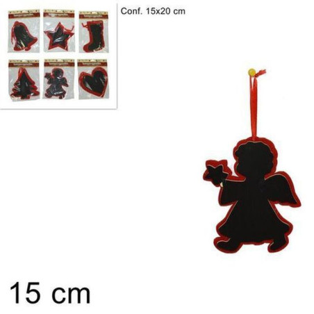 LAVAGNETTA FELTRO APPENDINO 6 ASS. ROSSO EAN 8033113425998 INGROSSO GHIRLANDE NATALIZIE