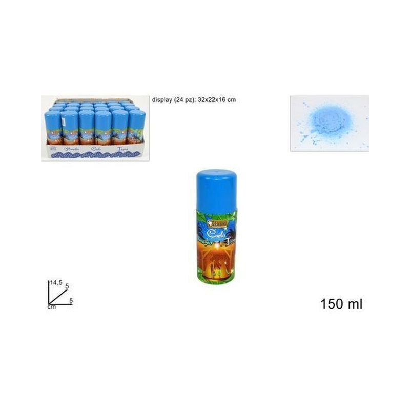BOMBOLETTA SPRAY CIELO 150ML EAN 8033113448997 INGROSSO BOMBOLETTE SPRAY NATALIZIE