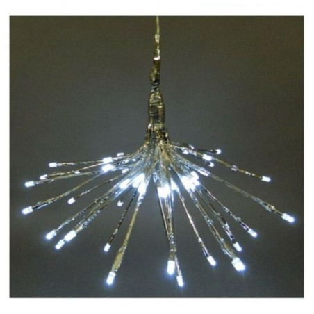 INGROSSO ARTICOLI NATALIZI CIUFFO / PALLA 64 LED BIANCO 8003429989804 INGROSSO ARTICOLI NATALE LUCI NATALIZIE