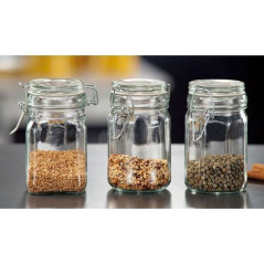 INGROSSO CASALINGHI PORTASPEZIE VETRO 6.5X11.5CM 8021785314771 INGROSSO ACCESSORI CUCINA CONTENITORI PER ALIMENTI
