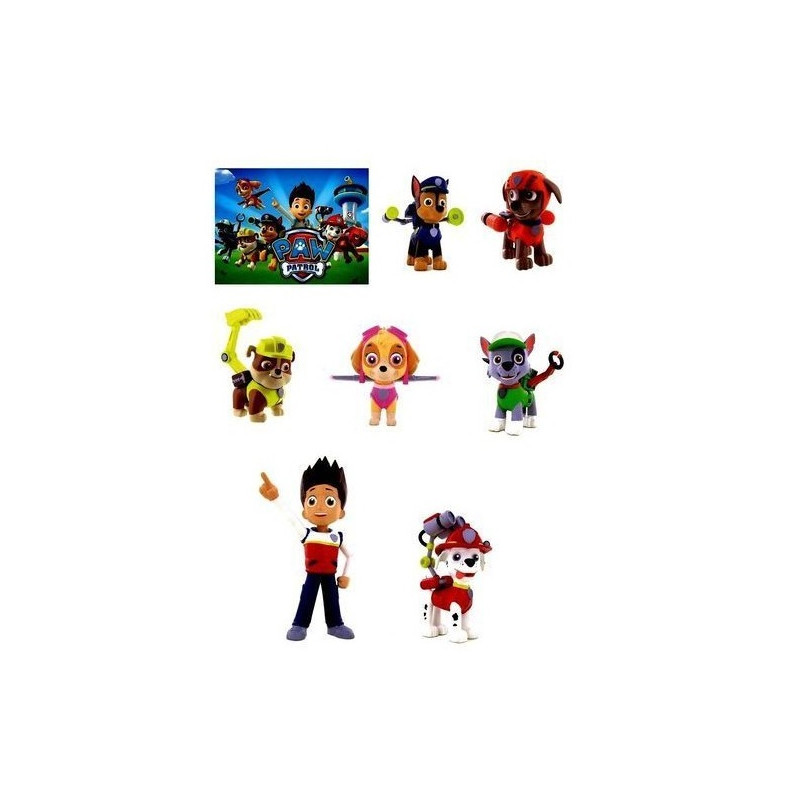 PAW PATROL 7CM C.24 +3ANNI EAN 8412906998763 INGROSSO GIOCHI DA EDICOLA