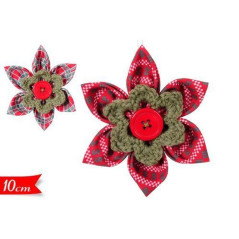 INGROSSO ARTICOLI NATALIZI PENDAGLIO FIORE 10CM ASS 8055329019853 INGROSSO ADDOBBI ALBERO NATALE PALLINE DI NATALE E PUNTALI