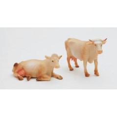 INGROSSO ARTICOLI NATALIZI MUCCA CREMA CM.12 2 MOD. ASS. IN BLISTER 8019959807969 INGROSSO PRESEPE E ACCESSORI
