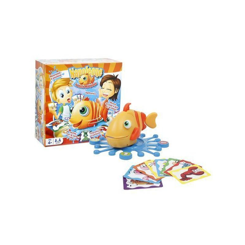 NAPOLEONE IL PESCE MANGIONE 2/4GIOCATORI EAN 8056379009146 INGROSSO GIOCHI DI SOCIETA