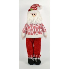 INGROSSO ARTICOLI NATALIZI BABBO NATALE TESSUTO FANTASIA 70CM 8033113590481 INGROSSO DECORAZIONI NATALIZIE