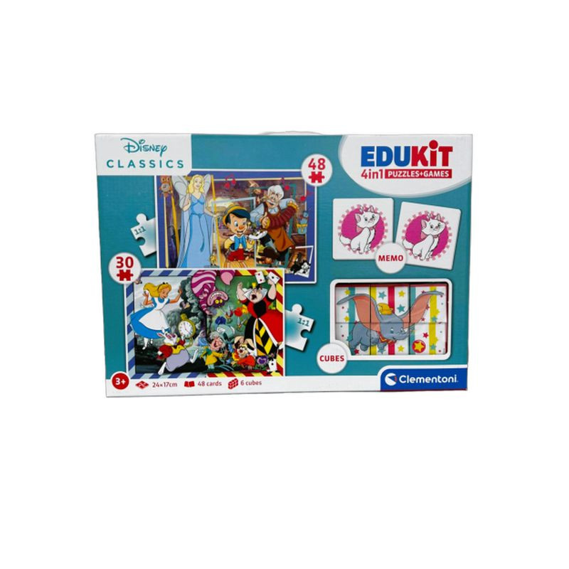 EDUKIT 4IN1 DISNEY CLASSICS 18290 EAN 8005125182909 INGROSSO PUZZLE CLASSICI EDUKIT 4IN1 DISNEY CLASSICS 18290 EAN 8005125182909 INGROSSO PUZZLE CLASSICI