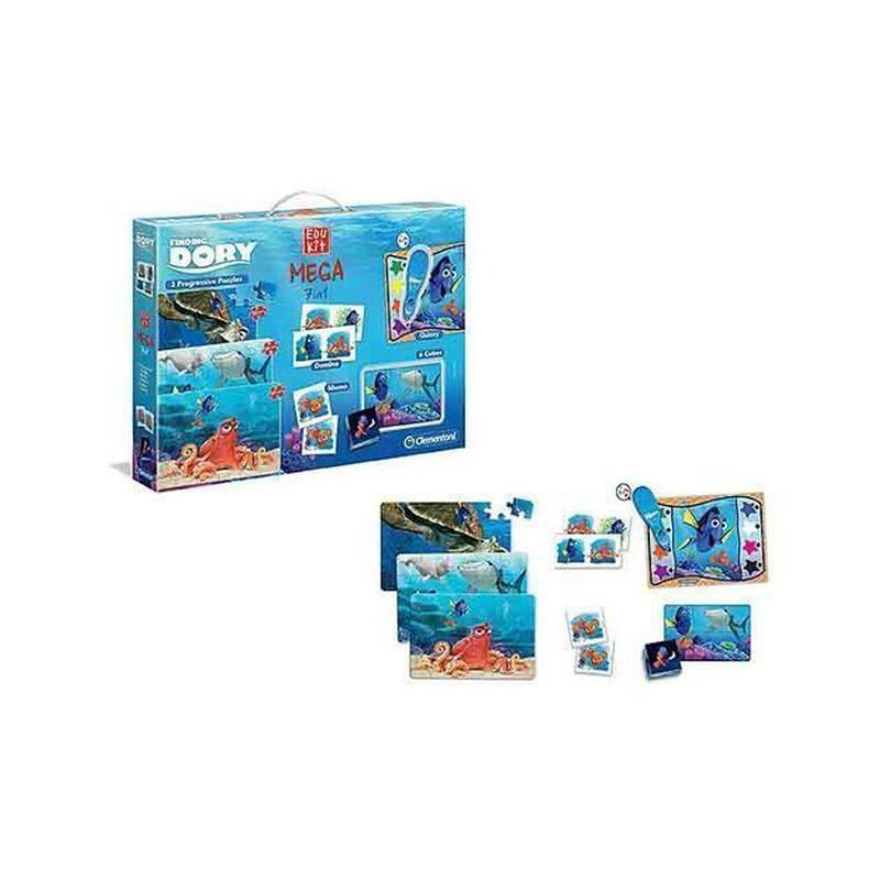 EDUKIT MEGA 7IN1 ALLA RICERCA DORY 12476 EAN 8005125124763 INGROSSO GIOCHI DI SOCIETA
