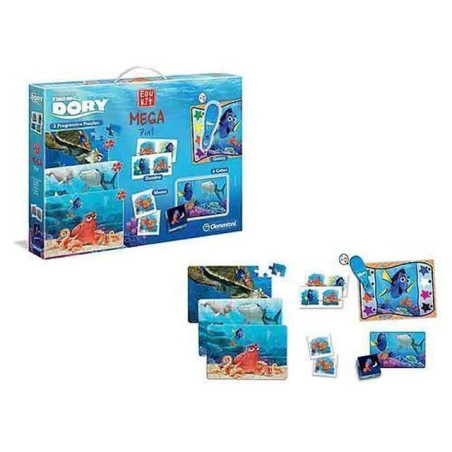 EDUKIT MEGA 7IN1 ALLA RICERCA DORY 12476 EAN 8005125124763 INGROSSO GIOCHI DI SOCIETA