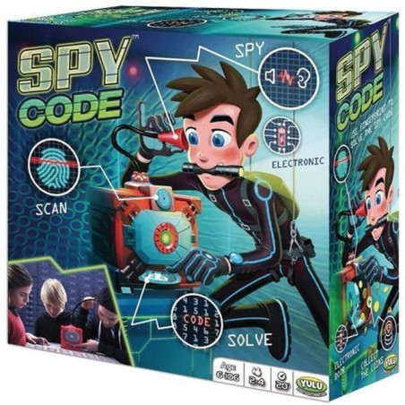 INGROSSO GIOCHI SOCIETA SPY CODE 6+ANNI 2/4GIOCATORI 20'GIOCO 26.5X26.5X11.5CM-CASSAFORTE ELETTRONICA 8027679061271 INGROSSO GIO