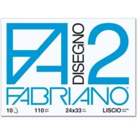 INGROSSO CARTOLERIA FABRIANO BLOCCO F2 33X48 LISCIO 8001348161653 INGROSSO QUADERNI ALBUM BRISTOL BLOCCHI DISEGNO