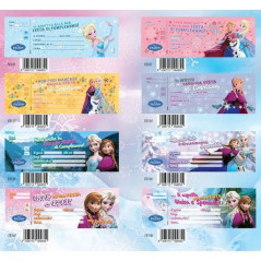 INGROSSO CARTOLERIA INVITO BLOCCHETTO 20PZ FROZEN 8006715094855 INGROSSO BIGLIETTI AUGURI BIGLIETTI INVITO