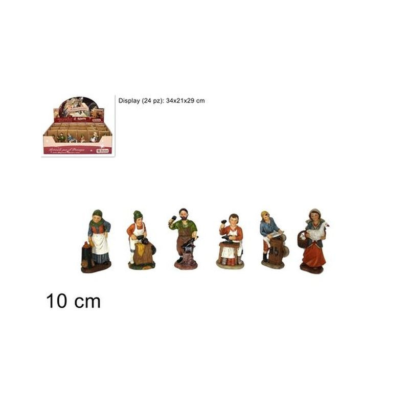 MESTIERI CM.10 ASS. EAN 8033113296406 INGROSSO PERSONAGGI PER IL PRESEPE E ANIMALI MESTIERI CM.10 ASS. EAN 8033113296406 INGROSSO PERSONAGGI PER IL PRESEPE E ANIMALI