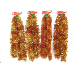 INGROSSO ARTICOLI NATALIZI GHIRLANDA 4ASSORTIMENTI COLOR RAME 8033113117978 INGROSSO ADDOBBI ALBERO NATALE