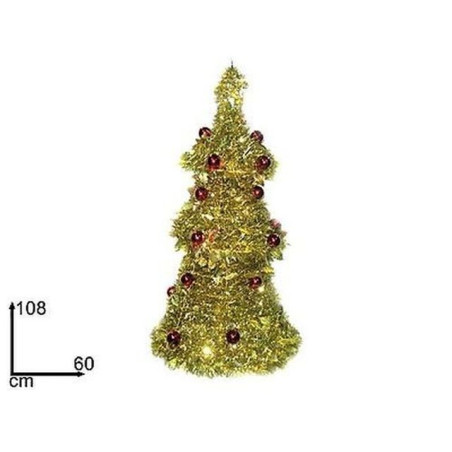 INGROSSO ARTICOLI NATALIZI ALBERO ORO APPENDIBILE 108CM 8033113118142 INGROSSO ARTICOLI NATALE ALBERI DI NATALE