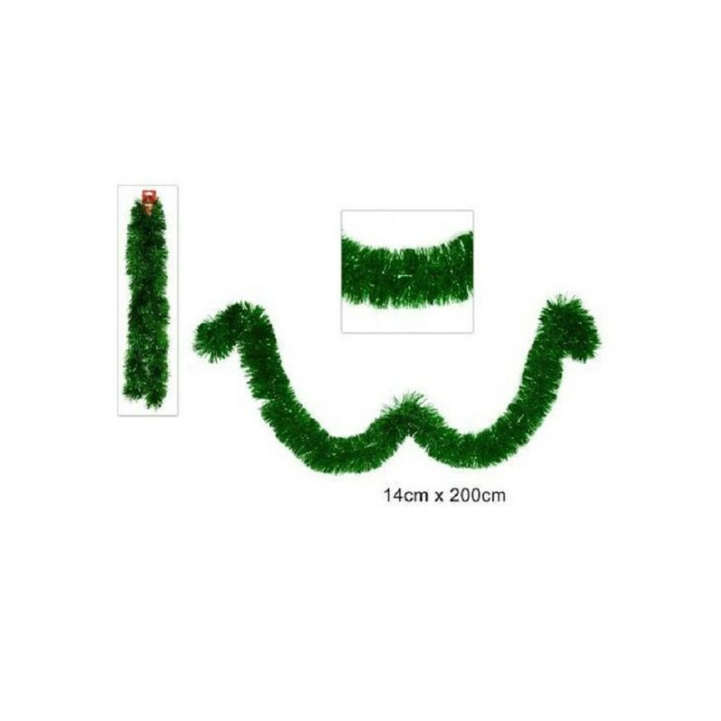 FILO ADDOBBO 14 CM X 2 MT VERDE EAN 8033113444890 INGROSSO GHIRLANDE NATALIZIE FILO ADDOBBO 14 CM X 2 MT VERDE EAN 8033113444890 INGROSSO GHIRLANDE NATALIZIE